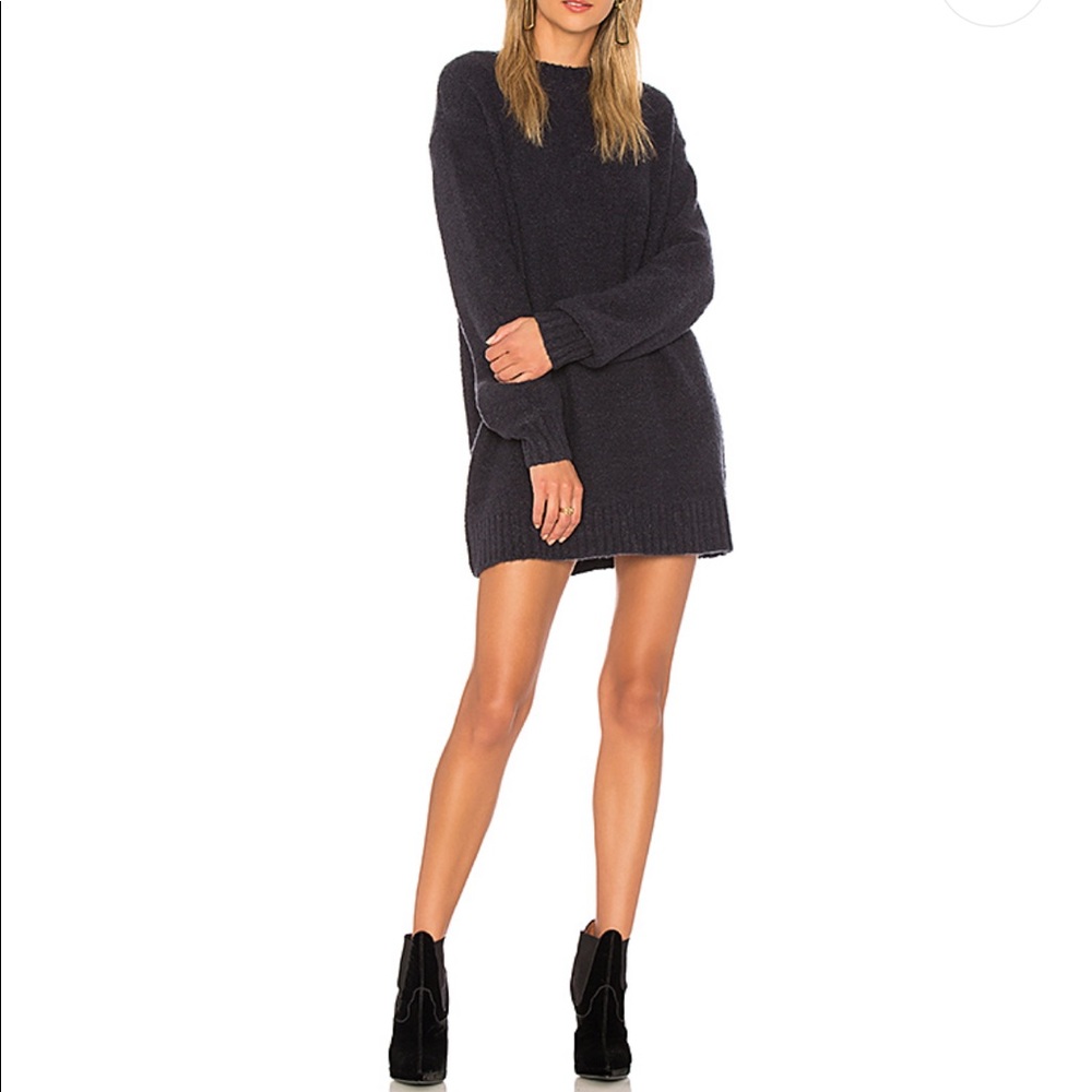 Lovers & Friends Navy sweater dress